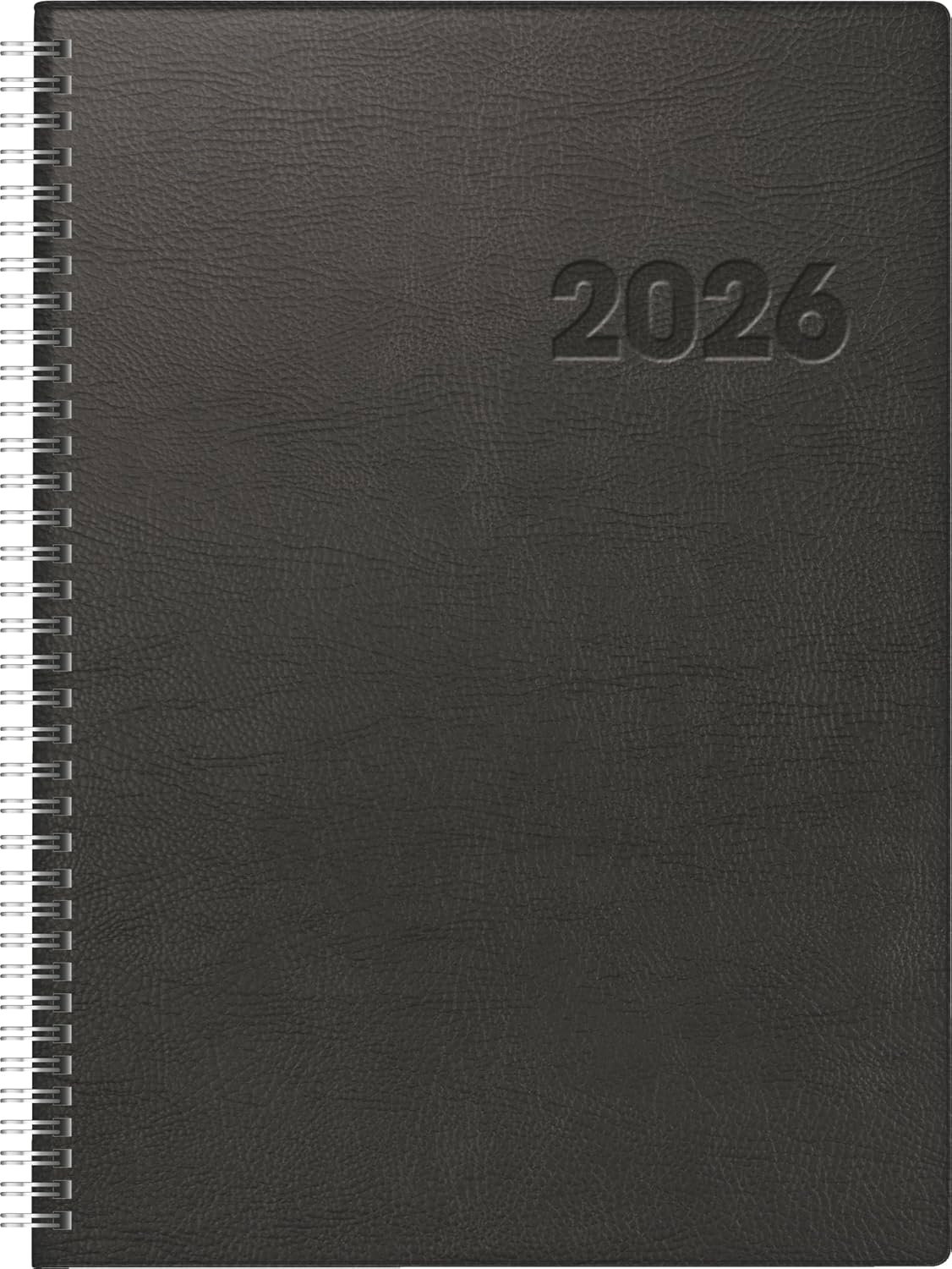 Agenda Datata Zilnic Conform A4 2026 Spira Negru 27501906