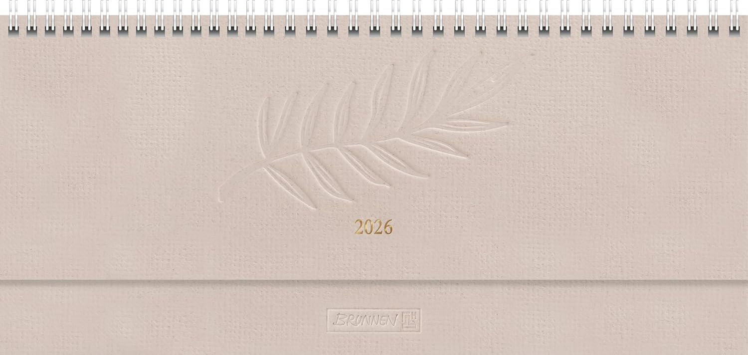 PLANNER BRUNNEN SAPTAMANAL 2026 11*30CM SPIRA CANEPA 77267016