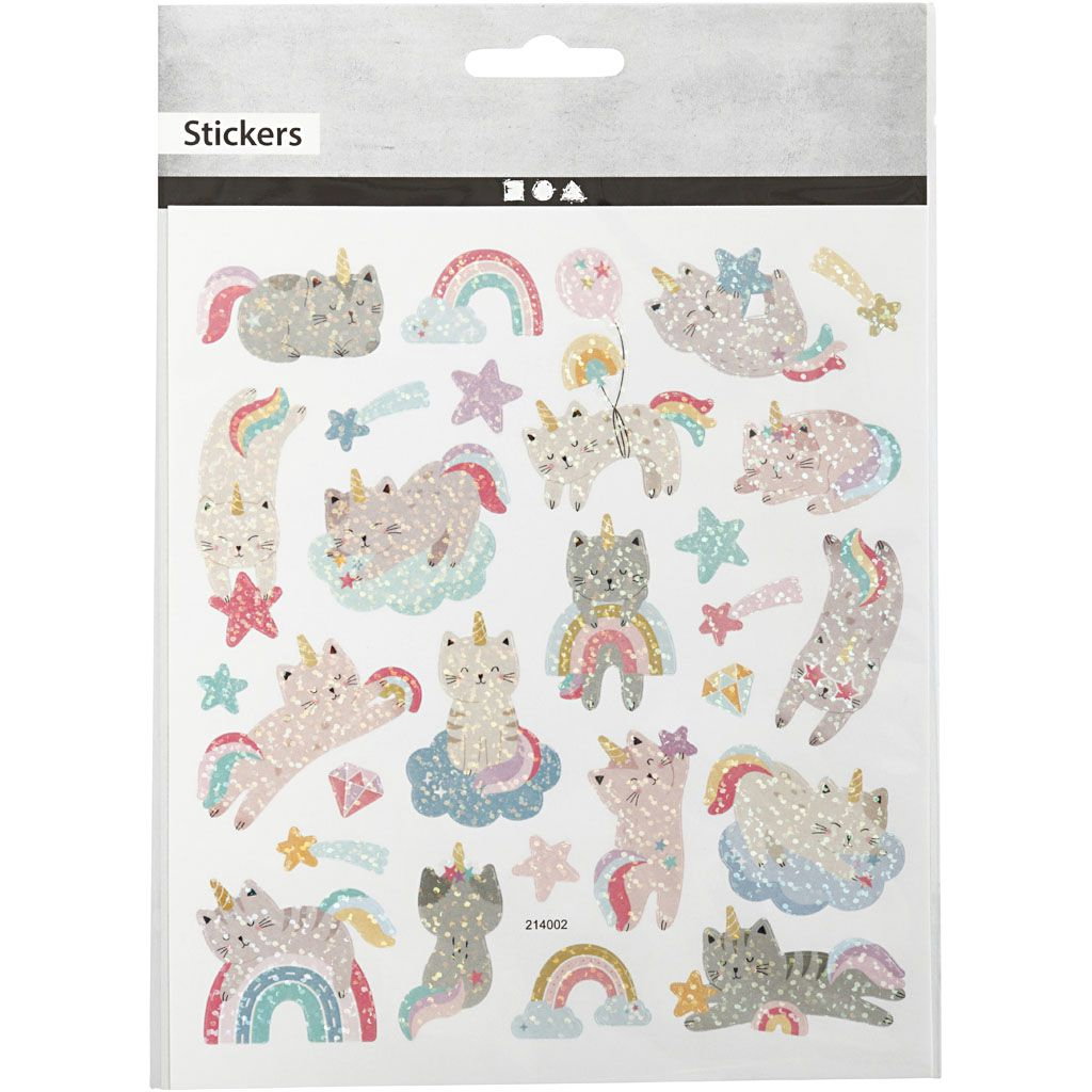 STICKER DECOR PISICUTE UNICORN 29047
