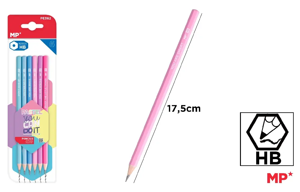 CREION GRAFIT IPB HB 6/SET PASTEL PE362