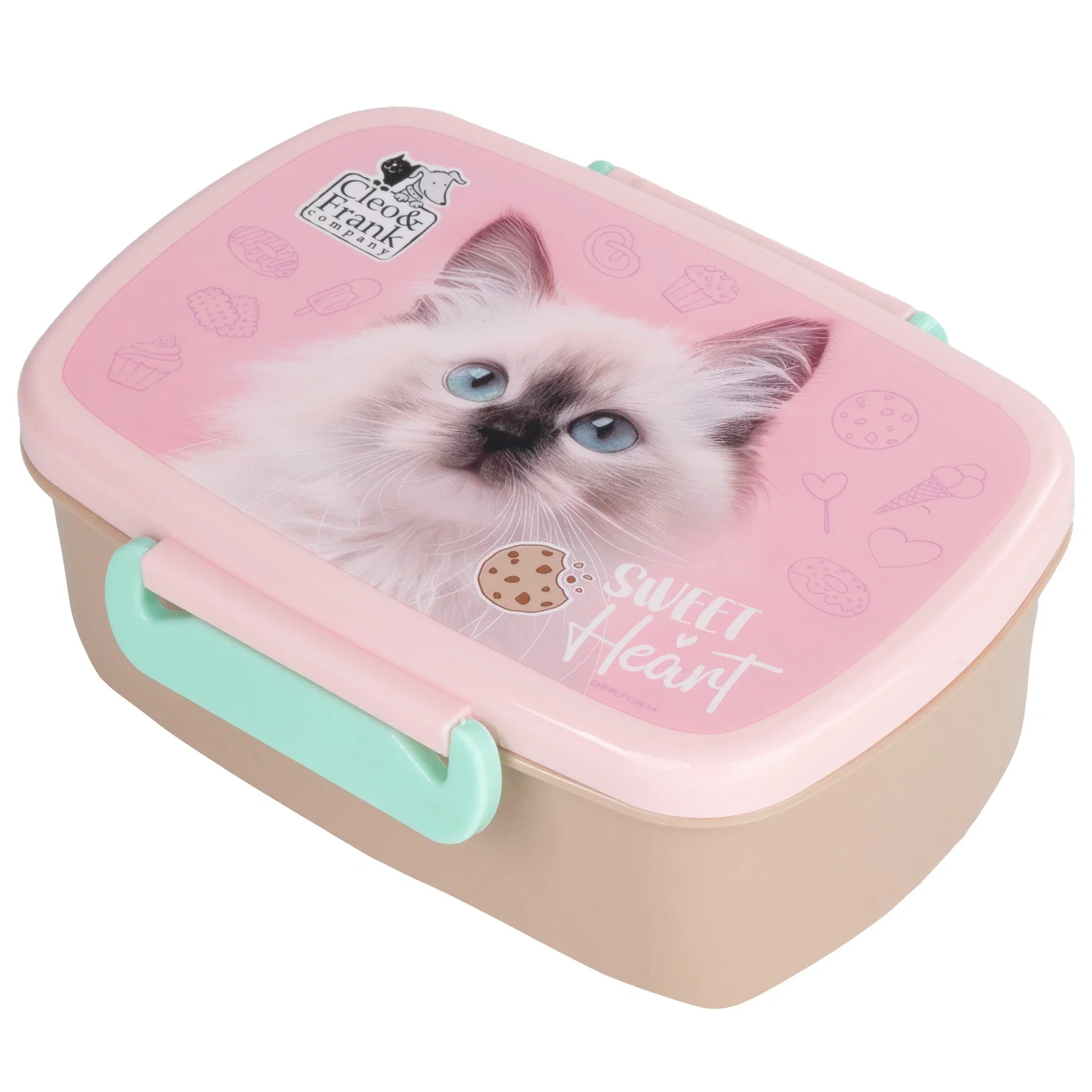 DE CUTIE ALIMENTE CLEO&FRANK 16.5X10X7CM SWEET HEART SACF45
