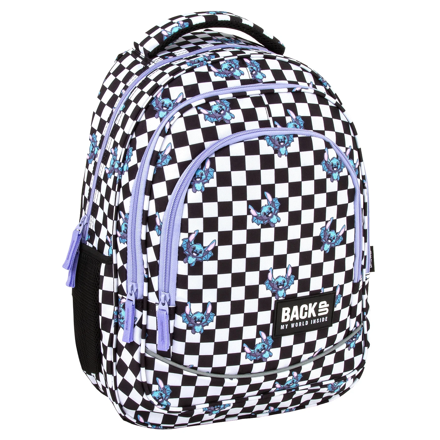 Rucsac școlar Backup 3 compartimente Fuzz Checkerboard PLB7X39