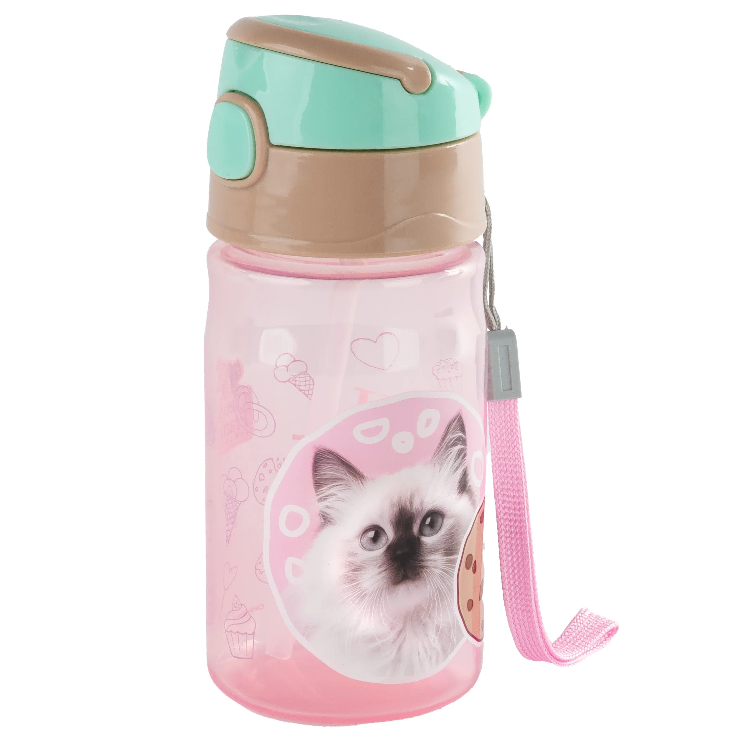 DE STICLA APA 330ML CU PAI CLEO&FRANK SWEET HEART BCCF45