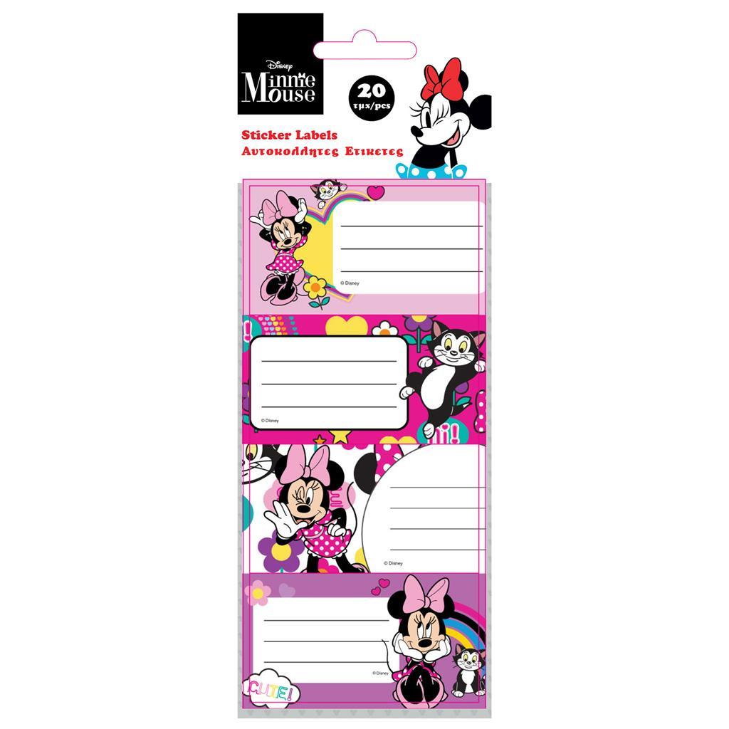 DIA ETICHETE SCOLARE AUTOADEZIVE 20/SET MINNIE 564558