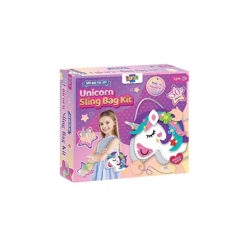 KIT CREATIV PENTRU CUSUT GENTUTA UNICORN 22*4*19.9CM LUNA 623183