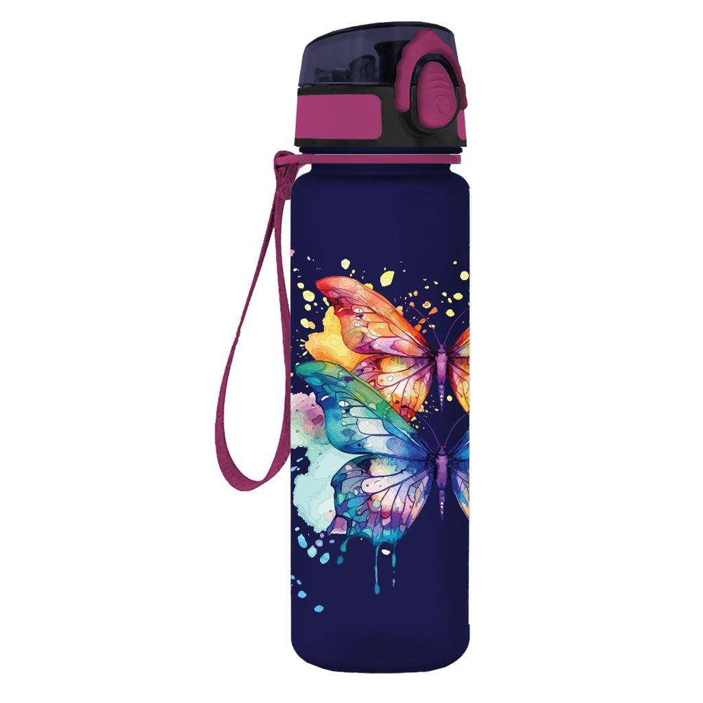 DIA STICLA APA PLASTIC MUST 650ML 7X24CM 4 MODELE 586434