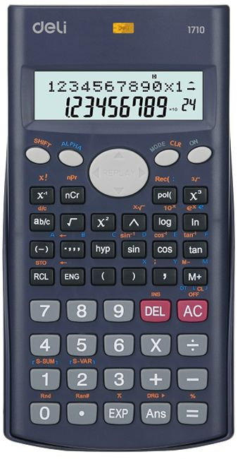 CALCULATOR STIINTIFIC DELI 12 DIGITS  DLE1710/DLE1710A