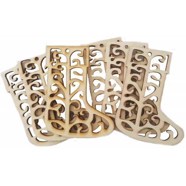 ACCESORII CREATIE LEMN SOSETA MOSULUI 6/SET A877