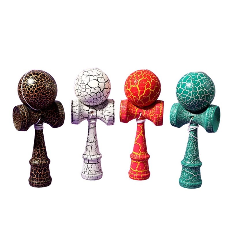 JOC LEMN KENDAMA NATUR/BICOLOR 18*6.2cm  J68