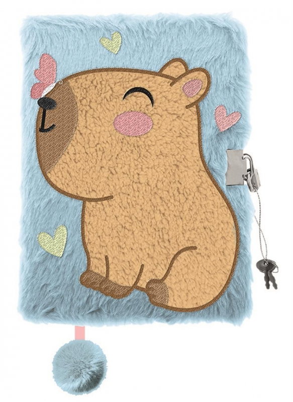 MA JURNAL CU LACAT A5 MY LITTLE FRIEND CAPYBARA PUF 96 FILE 669408