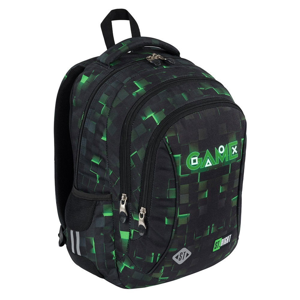 Majewski St.Right BP26 Green Game Backpack 3 Compartments