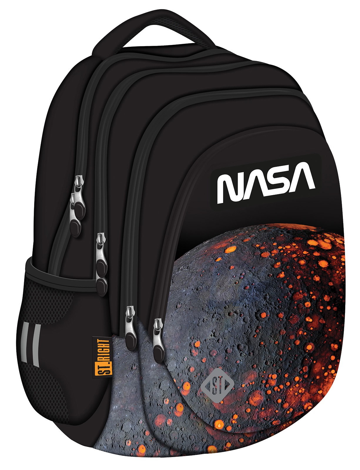 MA RUCSAC SCOLAR ST.RIGHT 4 COMPARTIMENTE BP-06 RED PLANET 683817