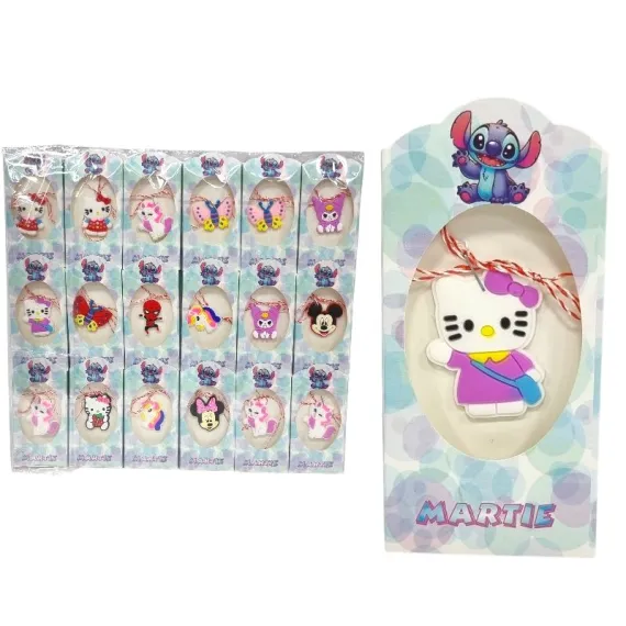 MARTISOR CU PANDANTIV SILICON  PERSONAJE DISNEY BJ-MARTIE37
