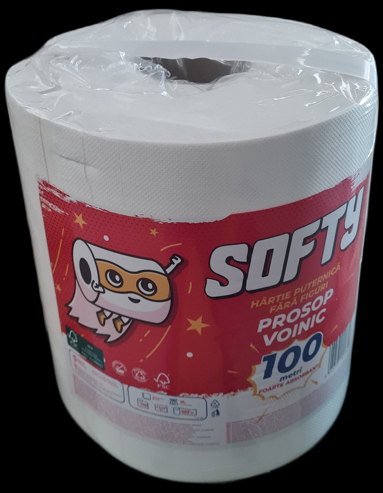 OVM PROSOP HARTIE SOFTY 2 straturi 100M VMP226100