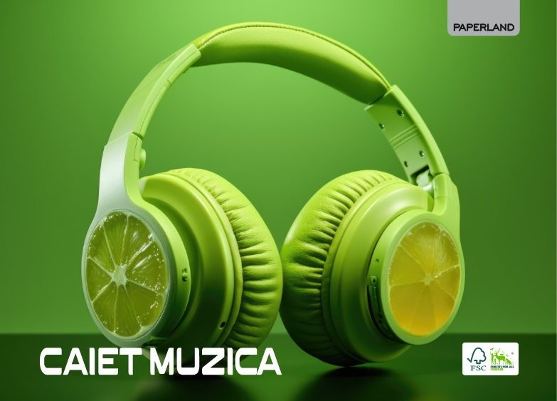 CAIET MUZICA A4 24F LANDSCAPE 24000450