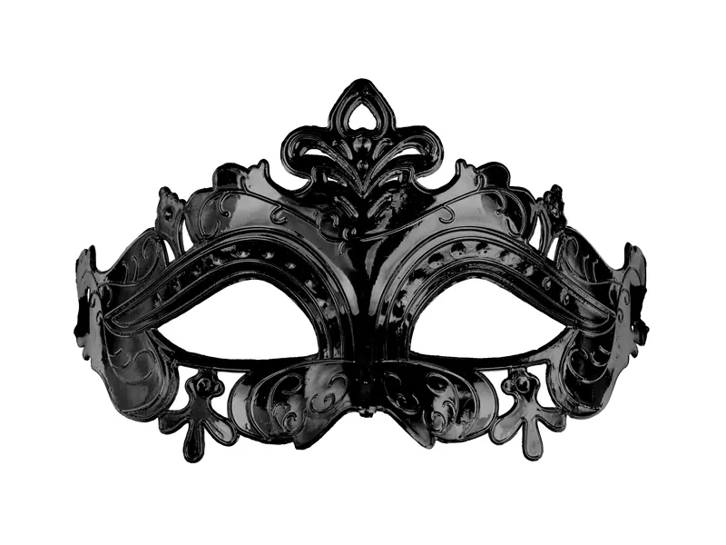 MASCA DE CARNAVAL 17x9CM NEAGRA MAS22-010
