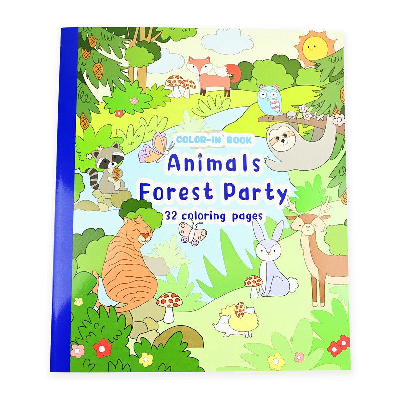 ROB CARTE DE COLORAT 26CM 32 FILE FOREST PARTY 23517