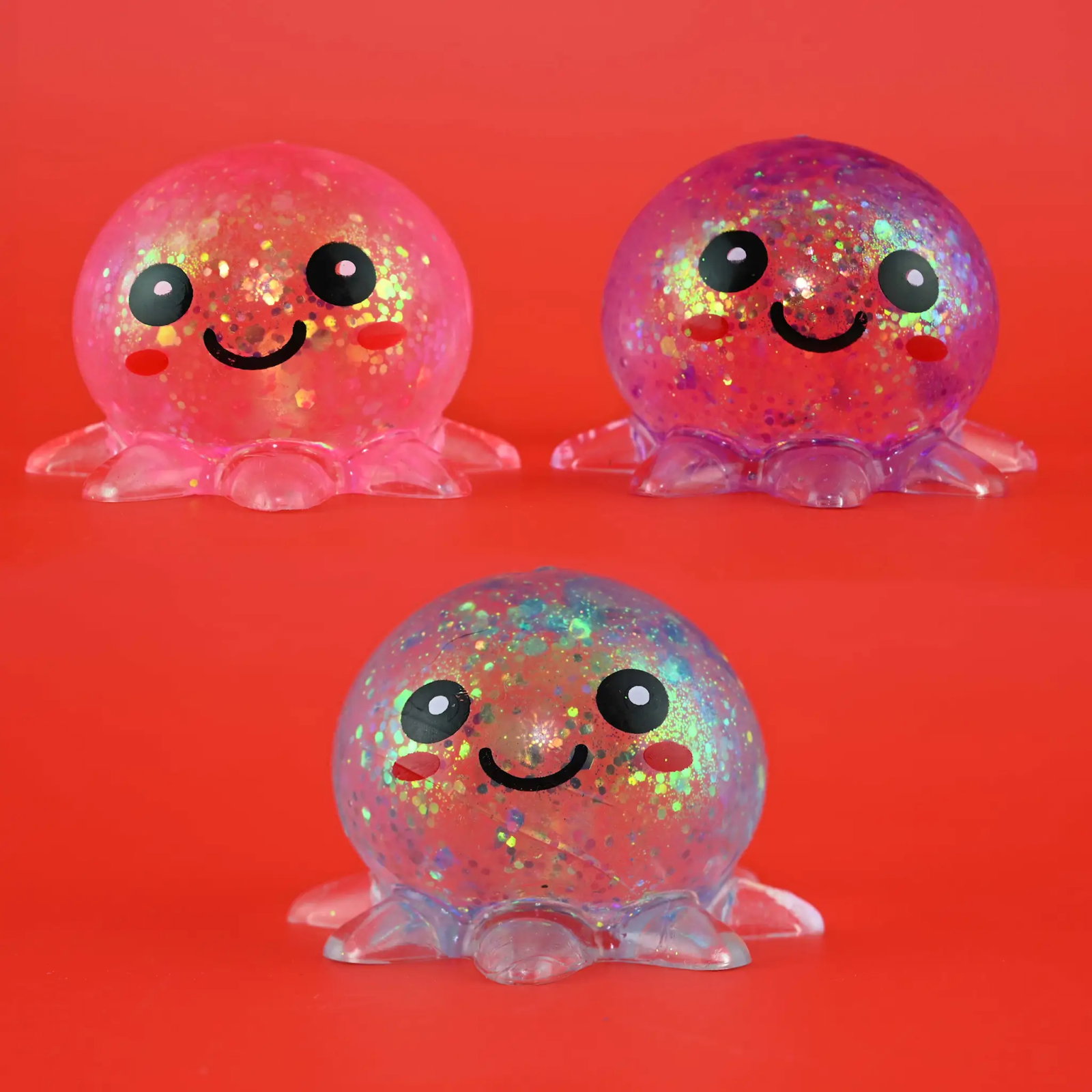 FIGURINA SQUISHY SUGAR 7*4CM CARACATITA GLITTER 41067