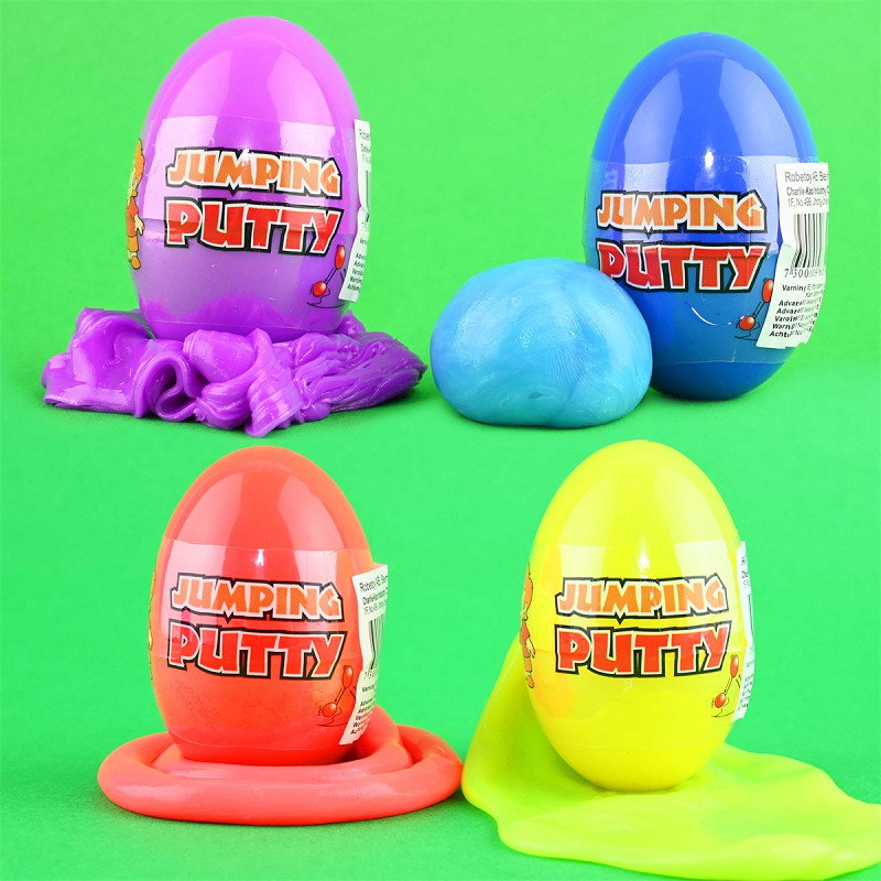 ROB SLIME PUTTY BOUNCING GLOW IN THE DARK 15G 6.5CM 65057