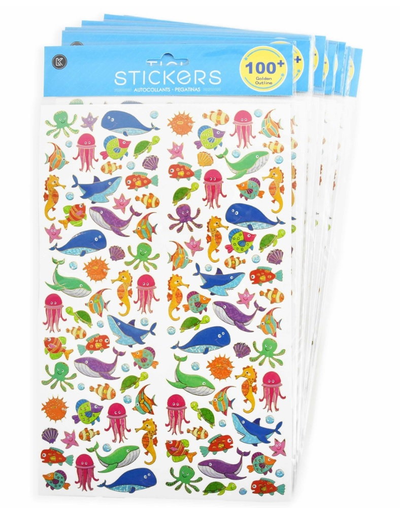 ROB STICKERE 34.5CM ANIMALE MARINE 51109