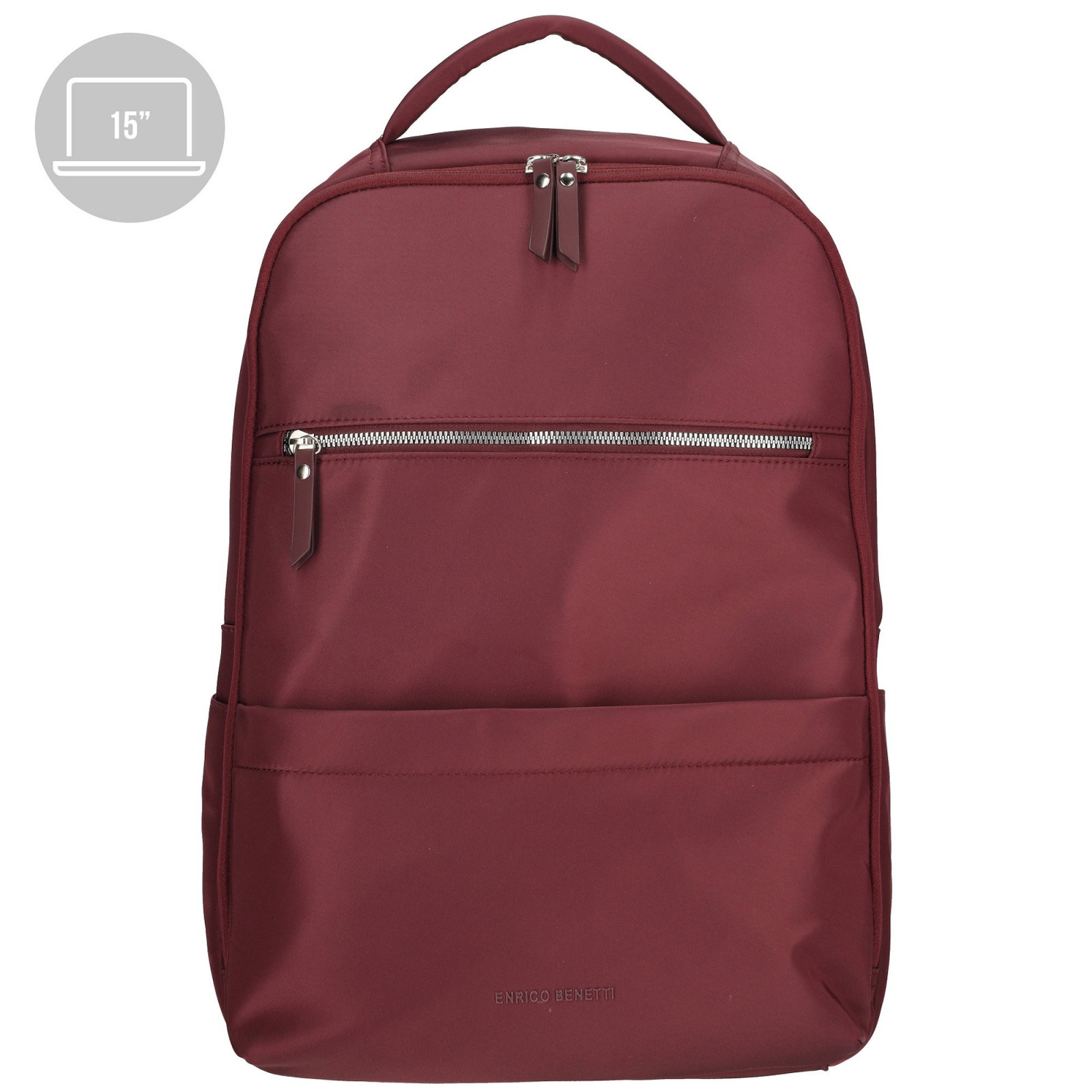Rucsac Laptop 15 inch Burgundy Enrico Benetti