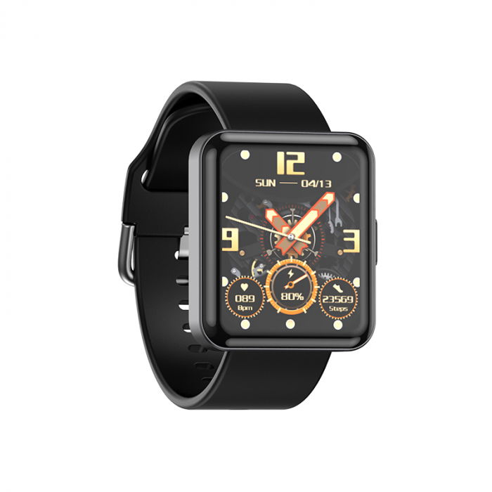 Smartwatch iSEN Watch Q333, Silver, IPS 1.7", Puls, Presiune sanguina, Saturatie oxigen, Monitorizare somn, Bt v5.0, IP67, 180mAh [3]