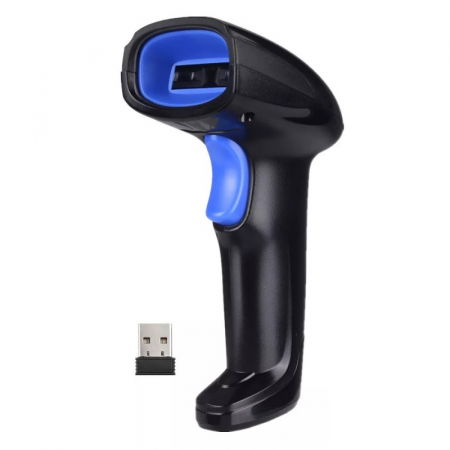 iSEN - Cititor coduri de bare iSEN YHD-1100LW, 1D, Utilizare cu fir sau fara fir 2.4G, 1800mAh