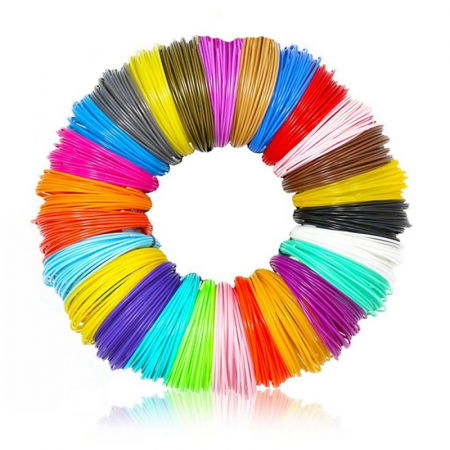 Gadgets - Set de 30 de filamente PLA de diferite culori pentru creion 3D iSEN, 10M/buc
