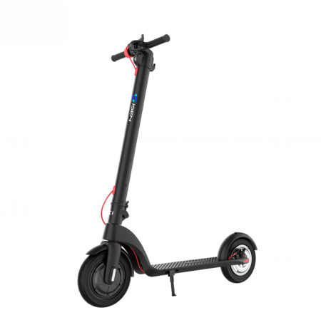iSEN - Trotineta electrica pliabila iSEN X7 Pro Negru, 10 inch, motor 350W, autonomie maxima 25km, viteza pana la 25km/h, baterie detasabila