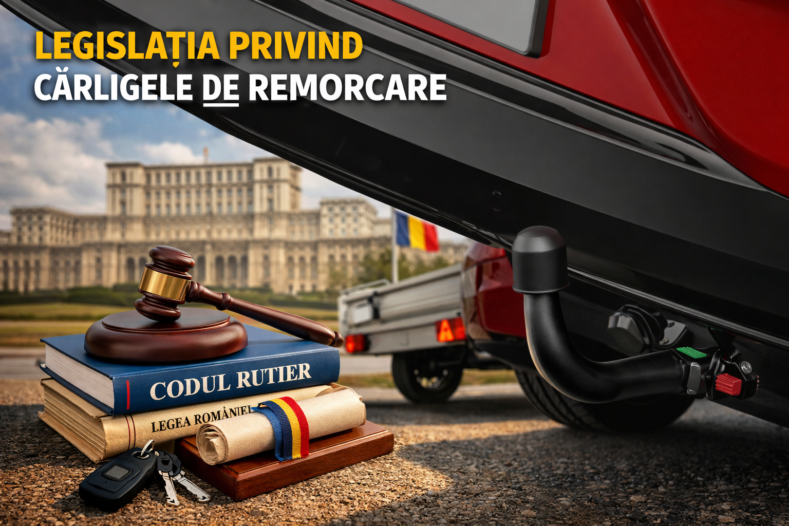 Cârlig Remorcare și Legislația din România – Ghid Complet pentru Șoferi