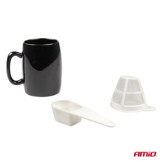 Cafetiera auto pentru autoturisme, alimentare 12V, putere 170W, volum 150ml [2]