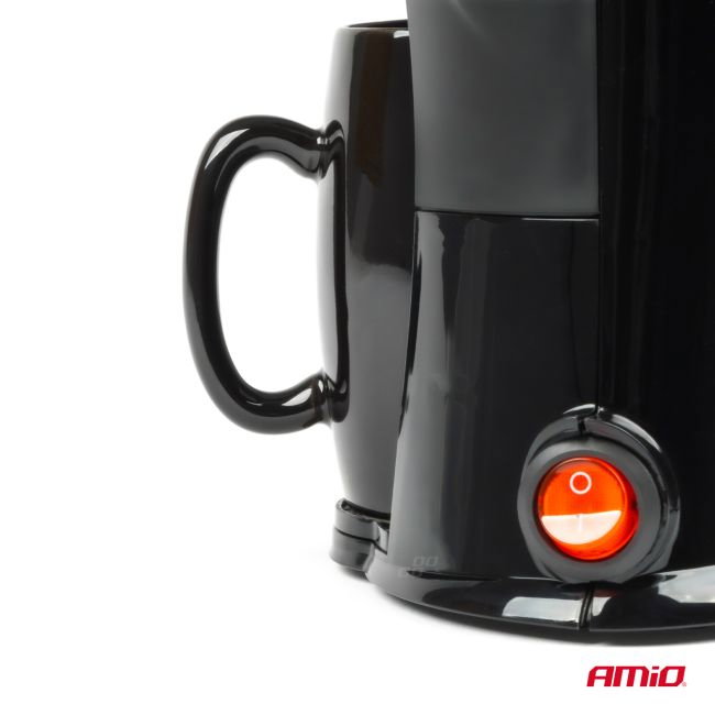 Cafetiera auto pentru autoturisme, alimentare 12V, putere 170W, volum 150ml [4]