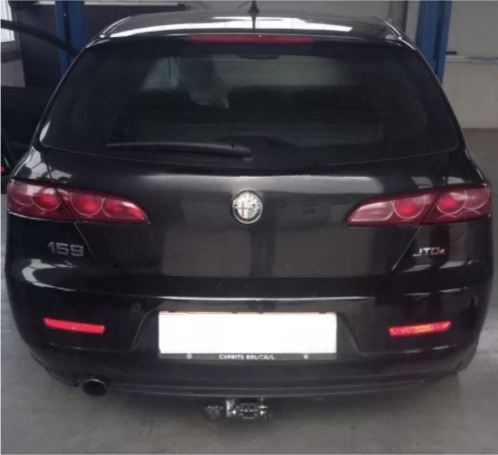 Cârlig de remorcare detașabil orizontal Alfa Romeo 159 (2006 - prezent) Auto-Hak AL 38A - karmaster.ro [2]