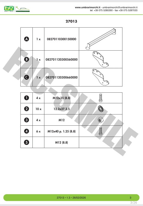 Cârlig de remorcare Umbra Rimorchi Demontabil Vertical pentru Chery Tiggo 7 SUV (2024 - Prezent) [5]