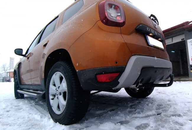 Carlig remorcare Dacia Duster dupa 2018 demontabil automat vertical marca Autohak [6]