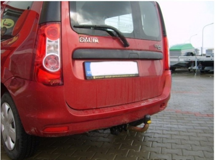 Dacia Logan MCV dupa 2007 - 2012 carlig de remorcare demontabil automat cu maneta marca Autohak [9]