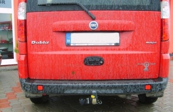 Fiat Doblo 2001 - 2009 carlig de remorcare demontabil automat cu maneta [3]