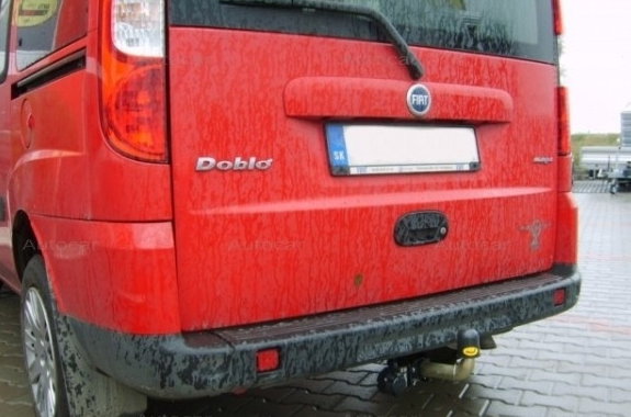 Fiat Doblo 2001 - 2009 carlig de remorcare demontabil automat cu maneta [2]