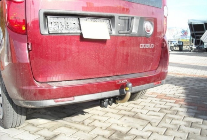 Fiat Doblo 2010-2022 carlig de remorcare demontabil automat cu maneta [4]