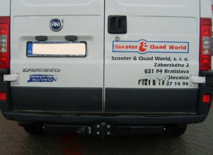 Fiat Ducato duba, platforma 1999 - 2006 carlig de remorcare marca Autohak [4]