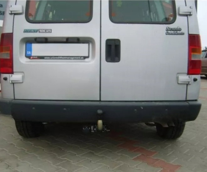 Fiat Scudo 1994 - 2006 carlig de remorcare demontabil automat cu maneta [4]
