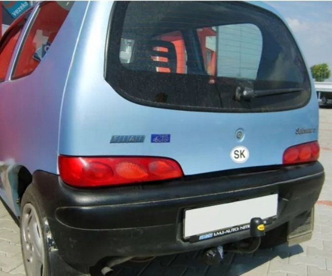 Fiat Seicento 3 usi fabricat intre 04.1998 - 2003 carlig de remorcare [4]