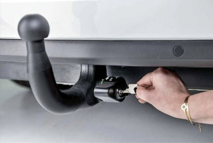 Cârlig de remorcare automat vertical cu cheie Hakpol pentru Jeep Compass SUV (2017 - 2025) - Cod J/A72 [4]