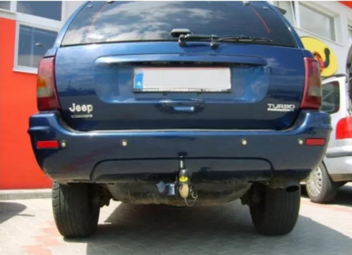 Jeep Grand Cherokee WJ, WG 1999 - 2005 carlig de remorcare demontabil cu maneta [8]