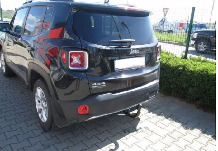 Jeep Renegade dupa 2014 carlig de remorcare demontabil automat vertical marca Autohak [13]