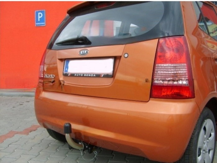 Kia Picanto dupa 2011 carlig de remorcare demontabil automat cu maneta marca Autohak [4]