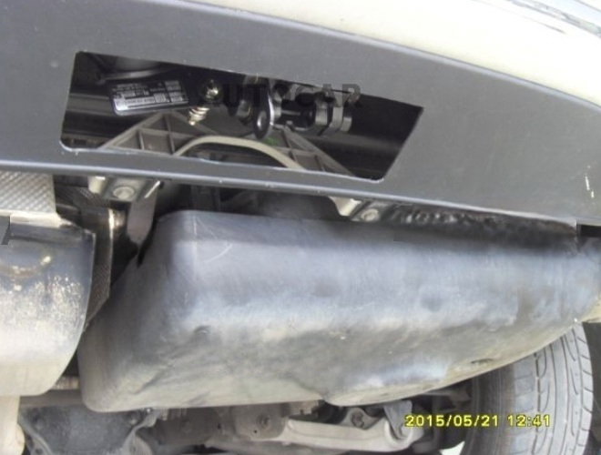 Mercedes M Class ML (W166) dupa 2011 carlig de remorcare demontabil automat vertical marca Autohak [8]