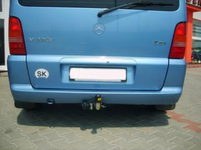 Mercedes Viano W638 van 1996 - 2003 carlig de remorcare demontabil automat cu maneta [3]