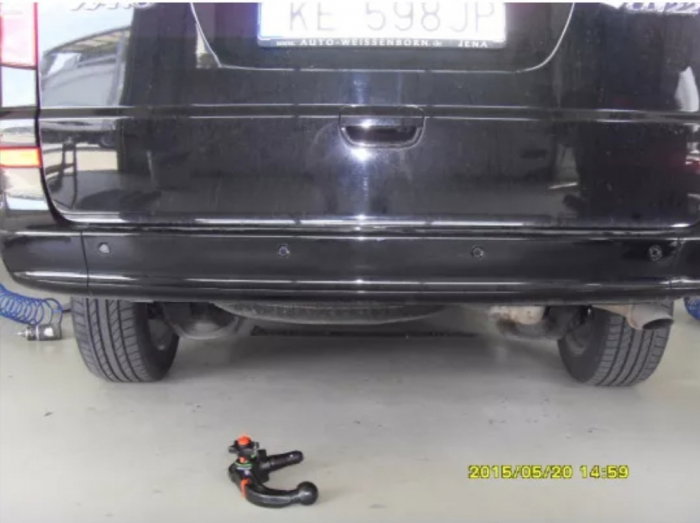 Mercedes Viano W639 van 2003 - 2014 carlig de remorcare demontabil automat vertical [3]