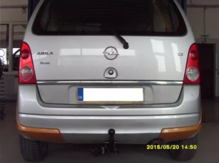 Carlig remorcare Opel Agila 2002 - 2008 demontabil automat cu maneta [6]